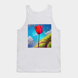 Fascinating Flower Tank Top